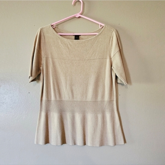 Elegant Beige Women's Top - Picture 5 of 5